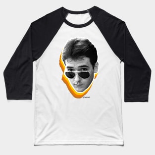 Retro John Cusack Fade Tribute Baseball T-Shirt